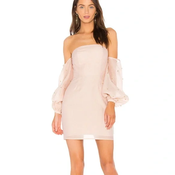 white off shoulder bodycon dress Athena Off-Shoulder Embellished Bodycon Mini Dress – athenalifestyle.com